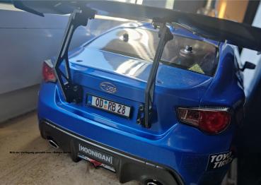 RC license plate holder incl. license plate on request